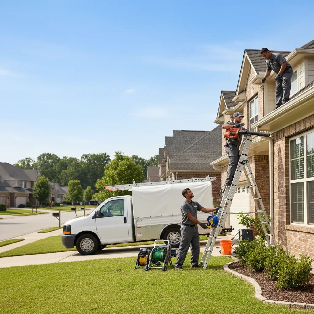 Home Gutter Service in Farmersville, OH near me